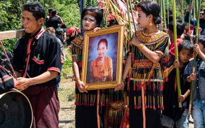 Death Ceremony In Indonesia, Sulawesi